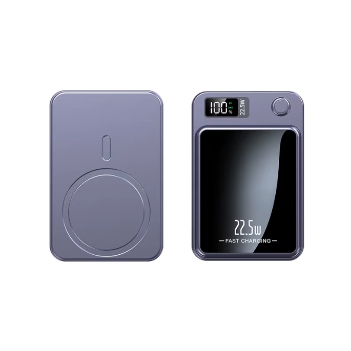 Magnetic Wireless Charging Power Bank USB Fast Charger
